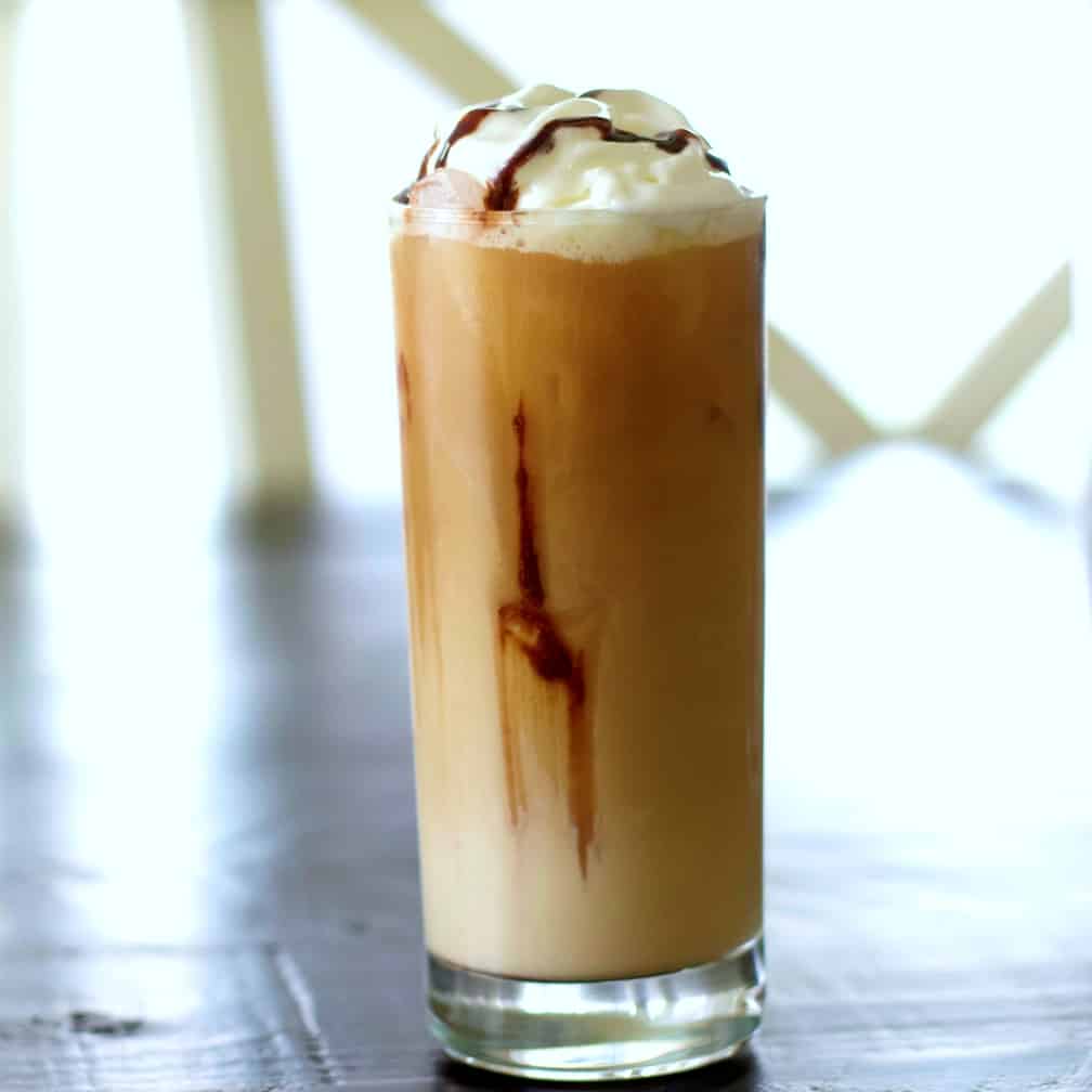 Ice coffee drink recipe