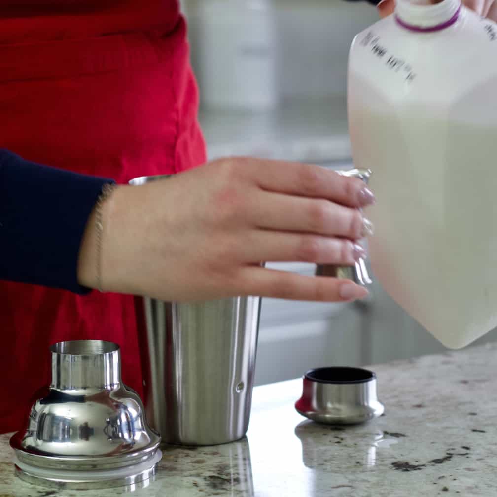 add milk