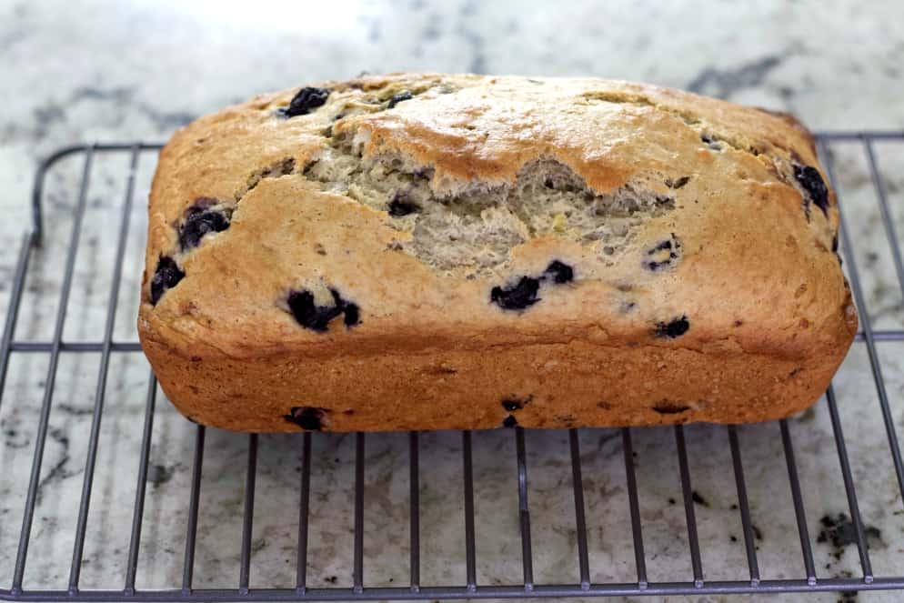 Sourdough banana bread