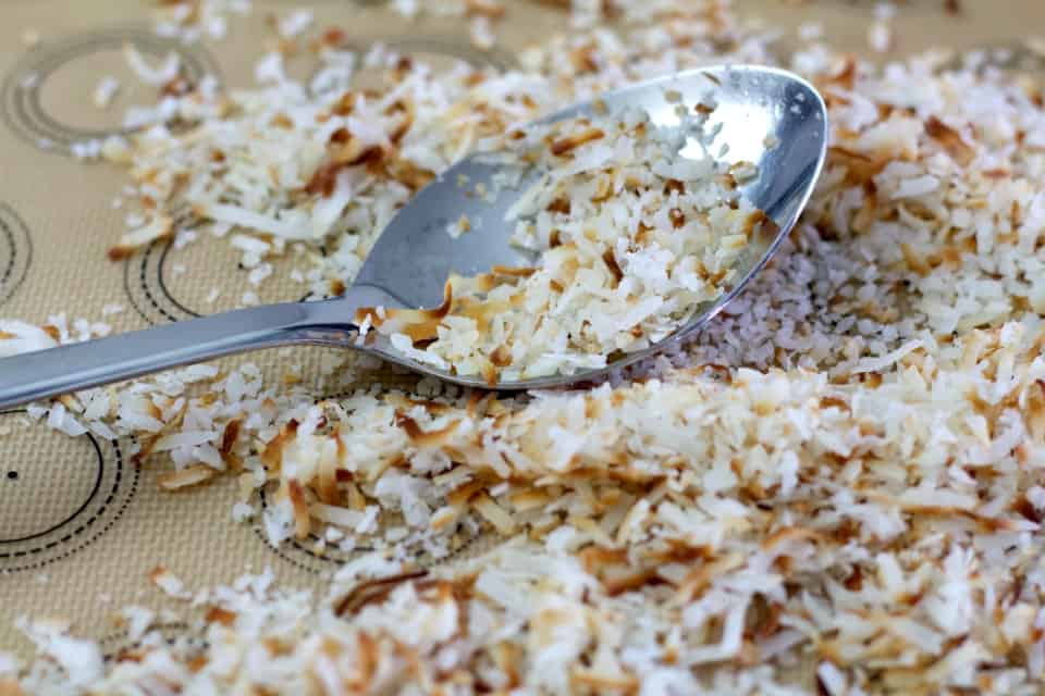 toasted coconut