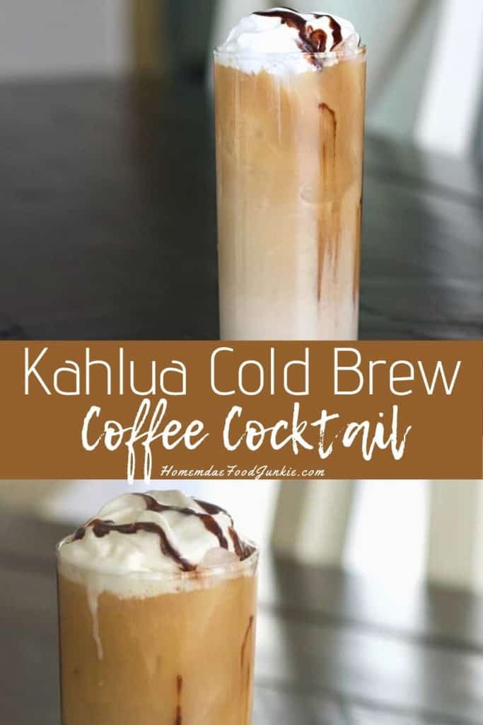 Kahlua Cold Brew Coffee Cocktail-pin image