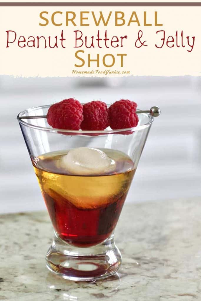 Screwball peanut butter and jelly shot-pin image