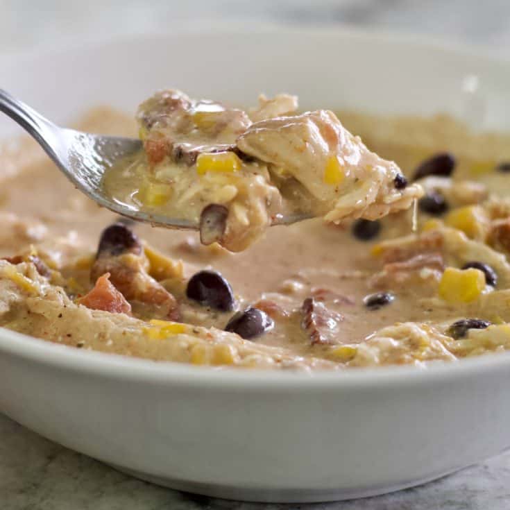 Slow cooked cracked chicken dinner