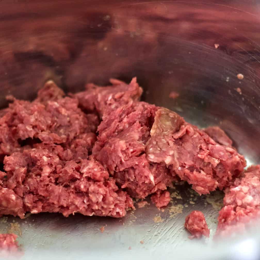 hamburger in instant pot-browning