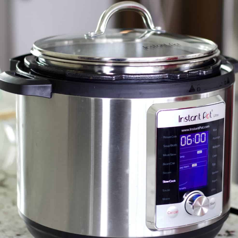 instant pot on slow cooker function