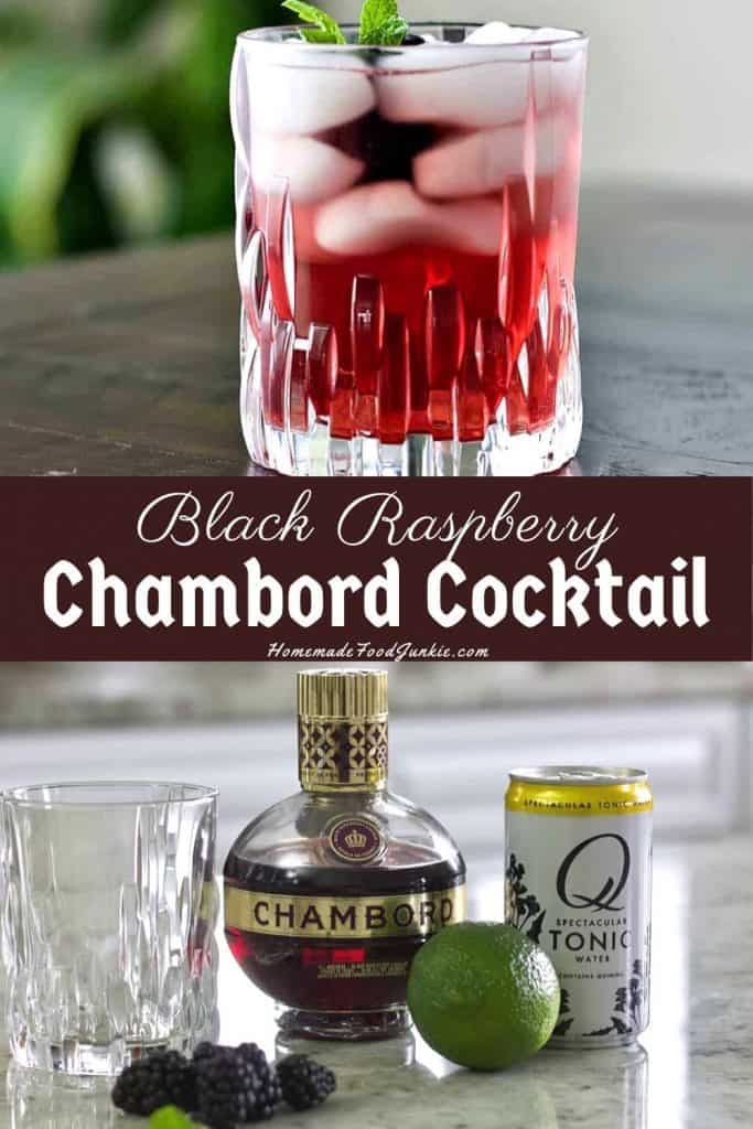 Black raspberry chambord cocktail-pin image