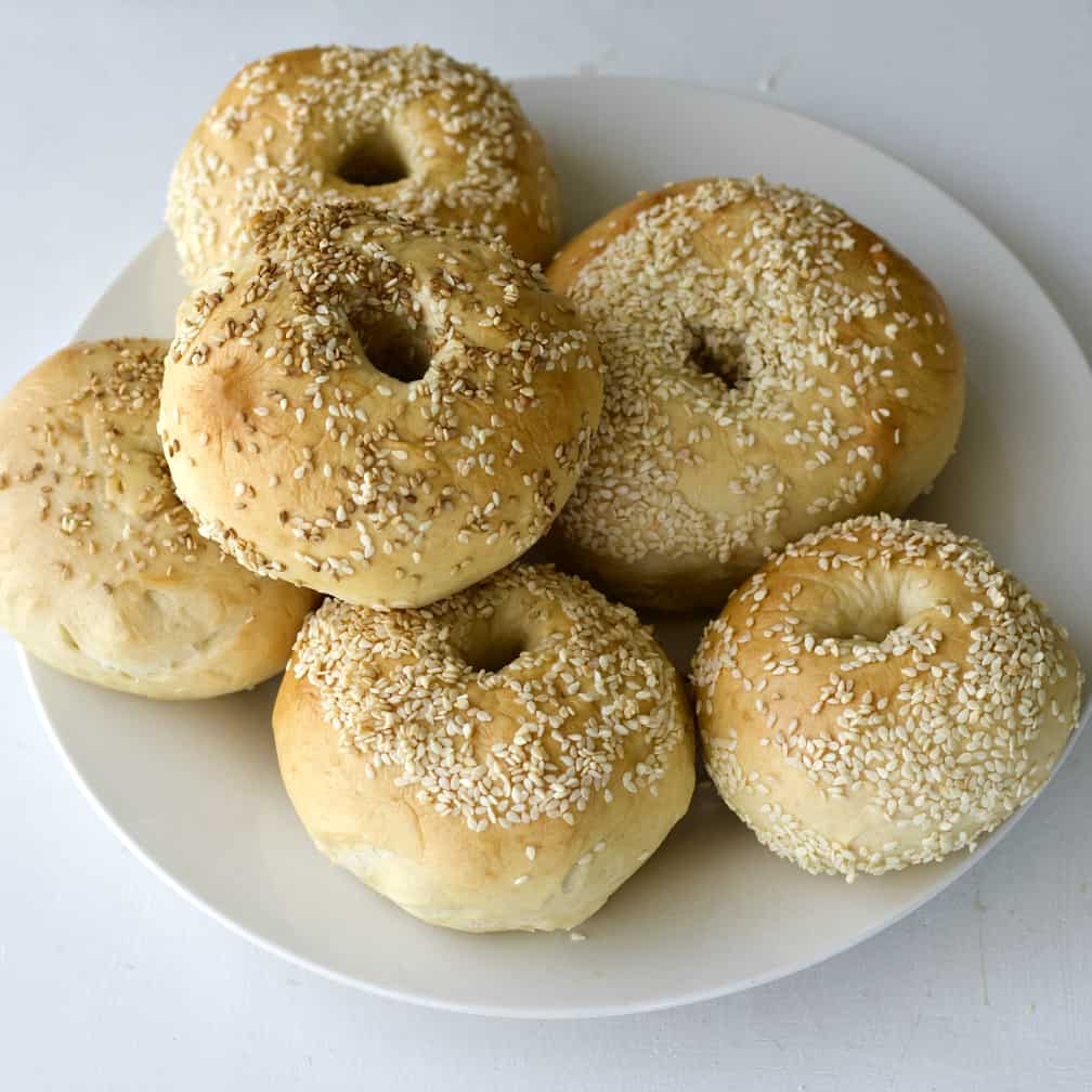 sourdough bagels recipe