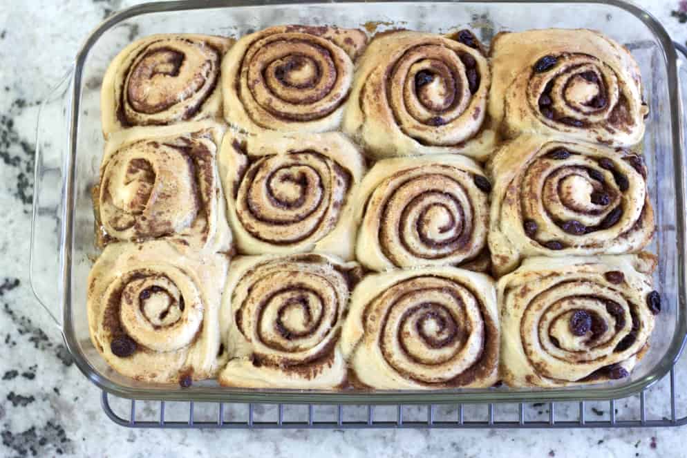 Soft Sourdough Cinnamon Rolls Recipe 7 Freshly baked sourdough rolls
