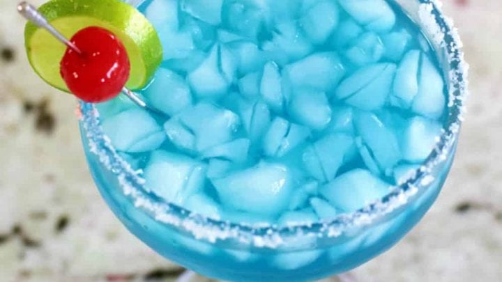 Blue Margarita Cocktail