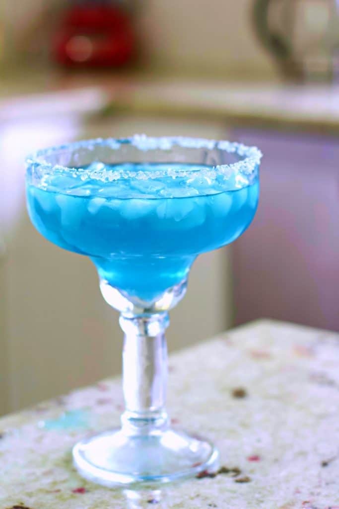 Blue Margarita ungarnished