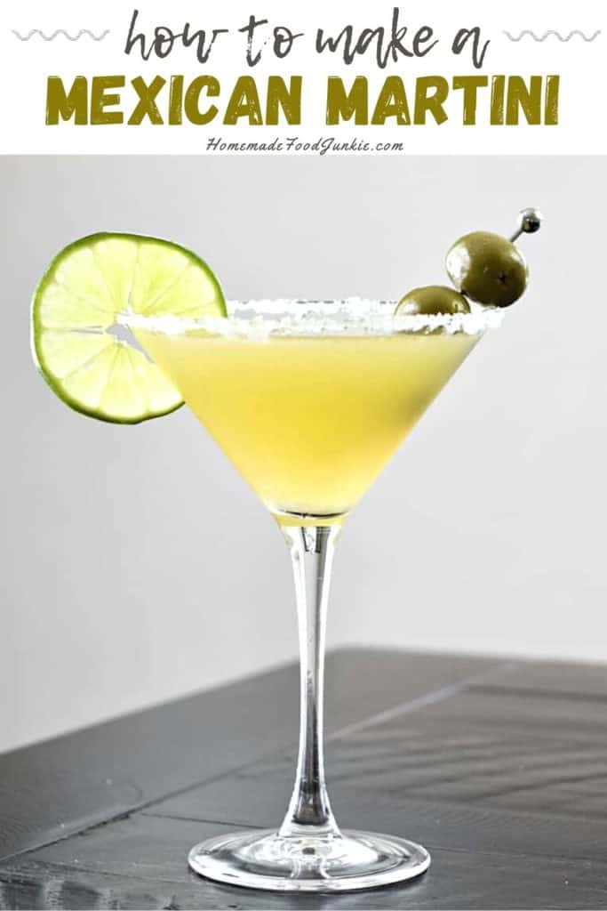 How to make a Mexican Martini-pin image