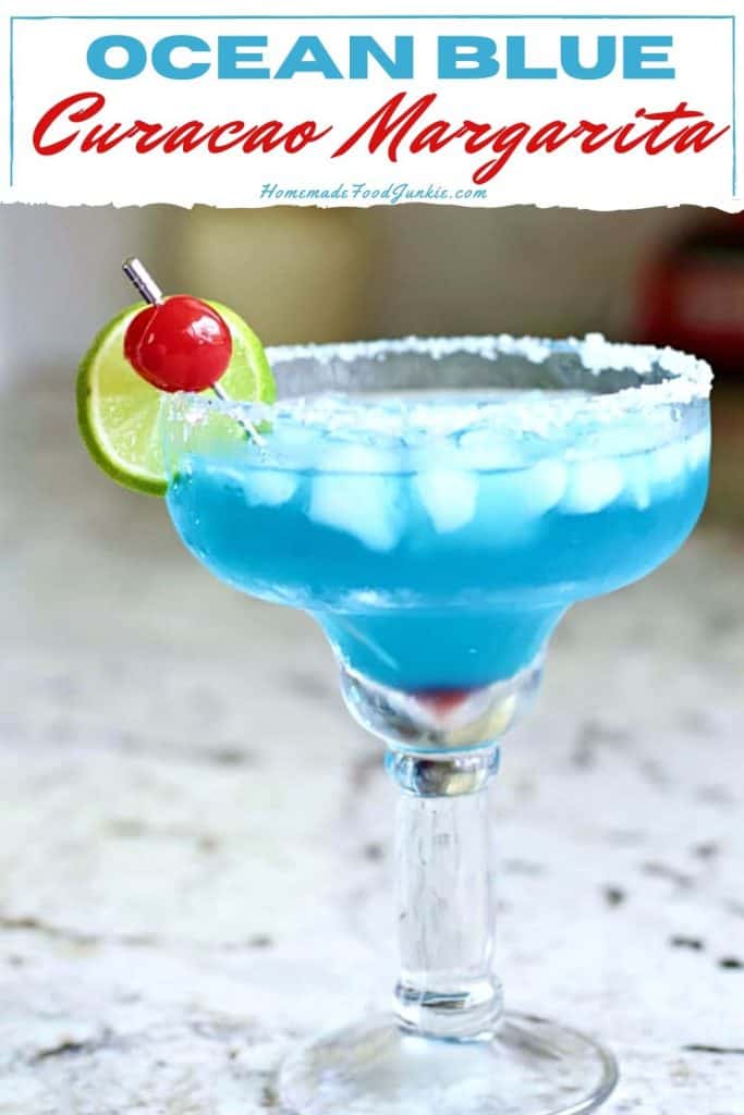 Cadillac Margarita Recipe with Grand Marnier 18 Ocean blue curacao margarita-pin image
