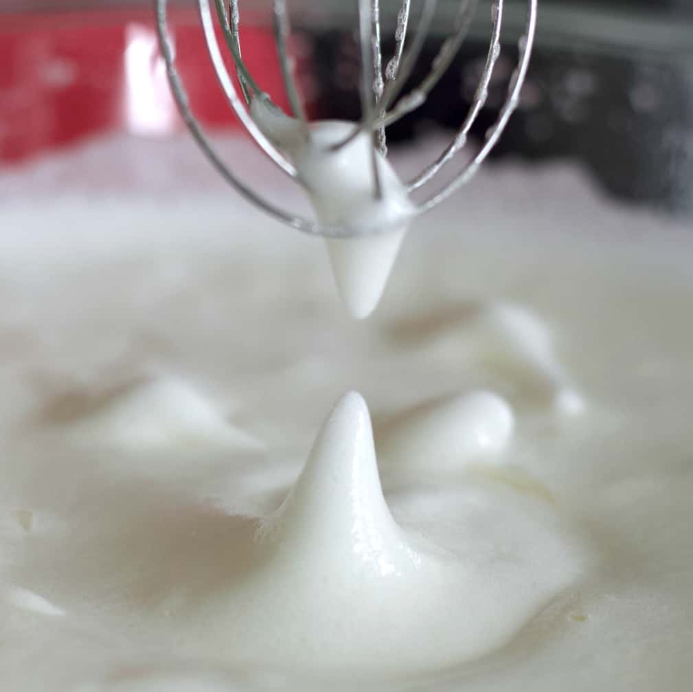 soft peak egg whites