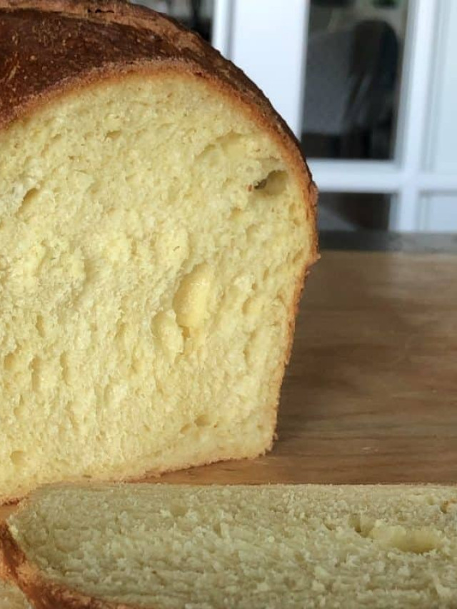 Milk and honey sourdough sandwich bread