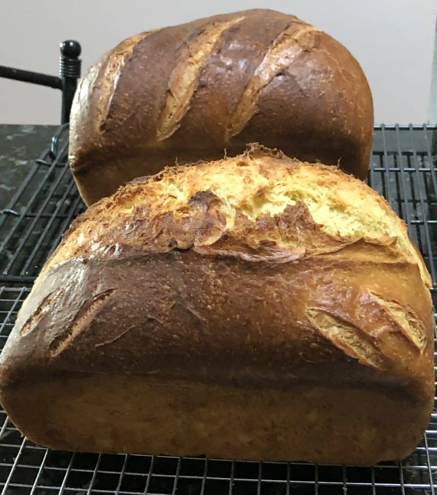 milk and honey sourdough sandwich bread