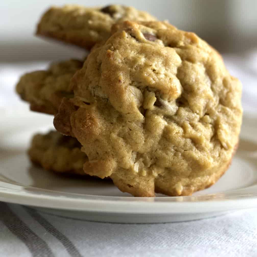 peanut butter Oatmeal cookies with sourdough