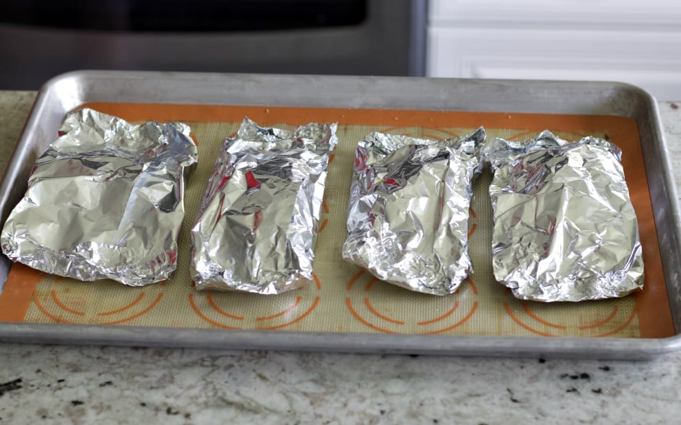 salmon foil packets