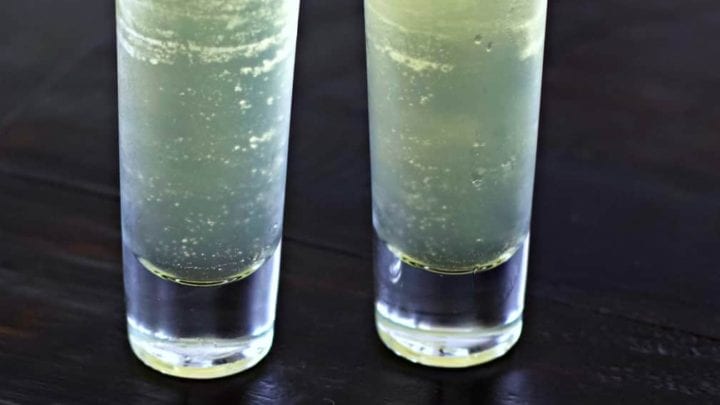 Green Tea Shot alcoholic drink