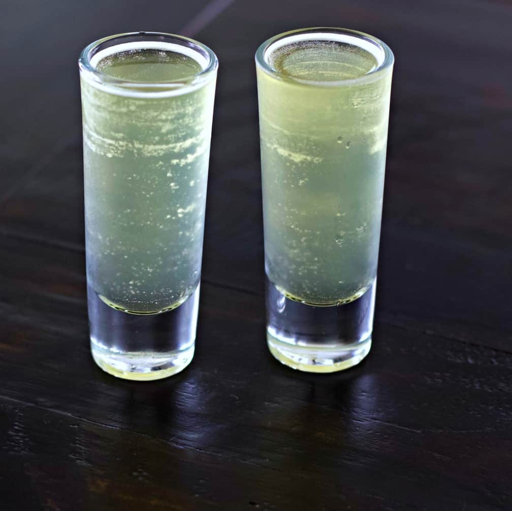 Green Tea Shot alcoholic drink