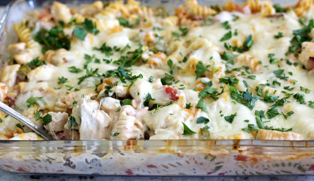 Chicken Bacon Ranch Casserole Recipe 4 chicken bacon ranch casserole with parsley