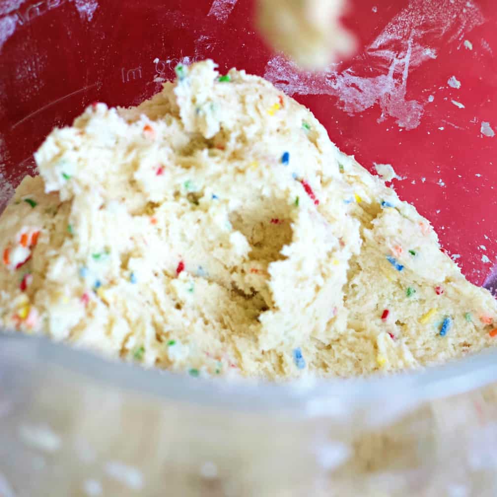confetti cookie dough