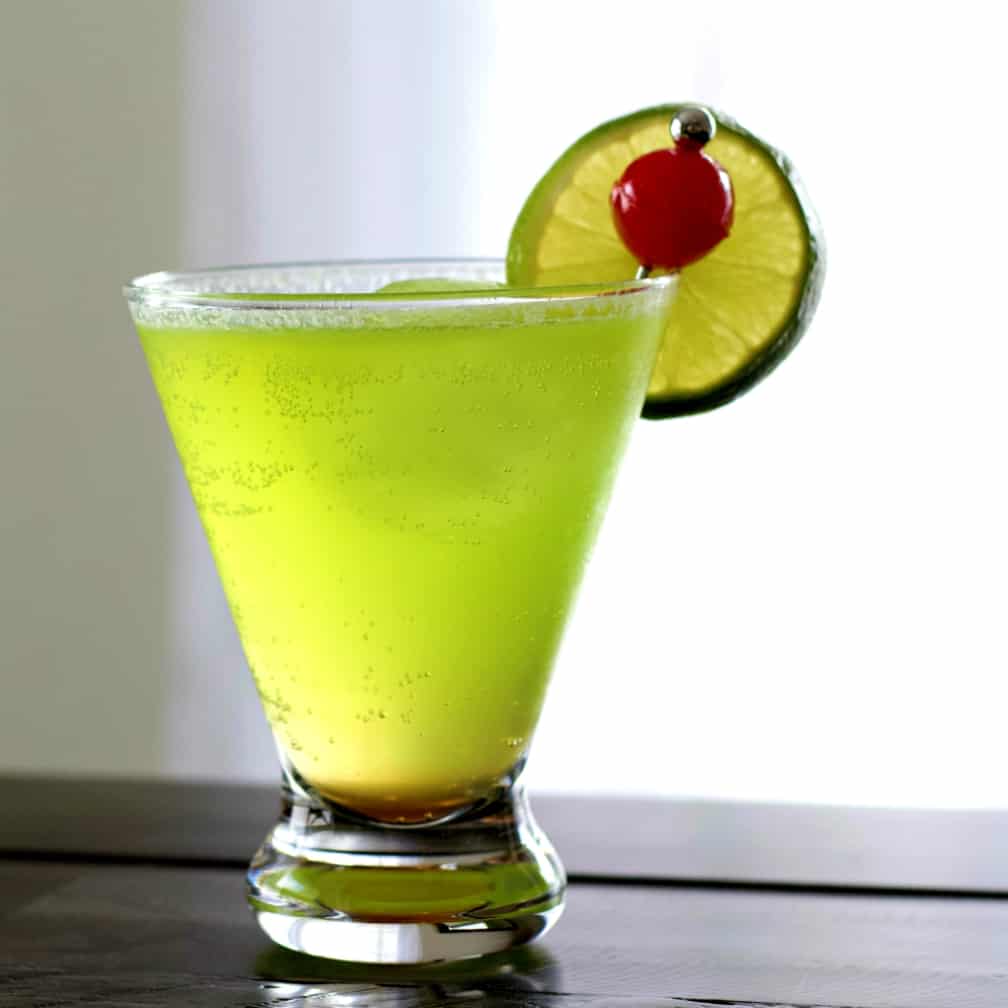 Midori Sour cocktail
