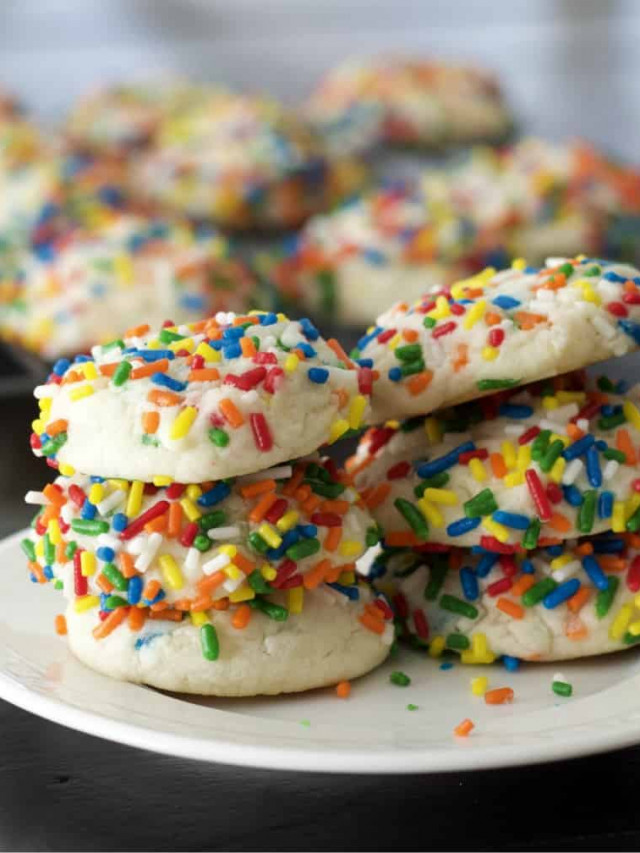confetti cookies
