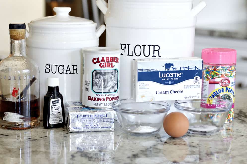 ingredients for sprinkle cookies