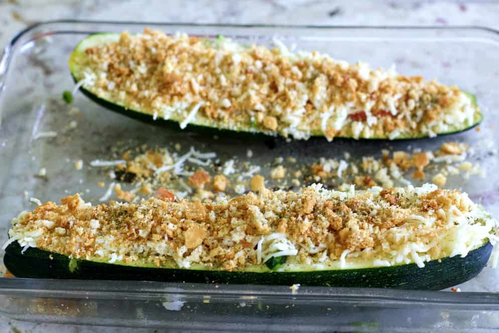 zucchini boats vegetarian recipe