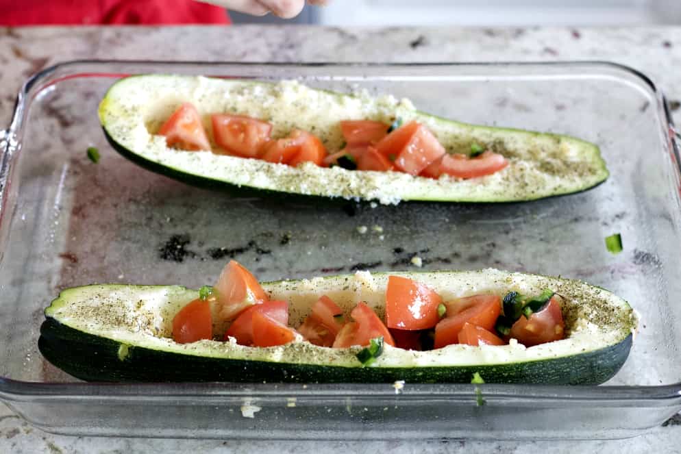 zucchini boat assembly