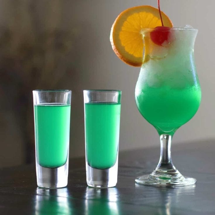 Liquid Marijuana Drink and shots