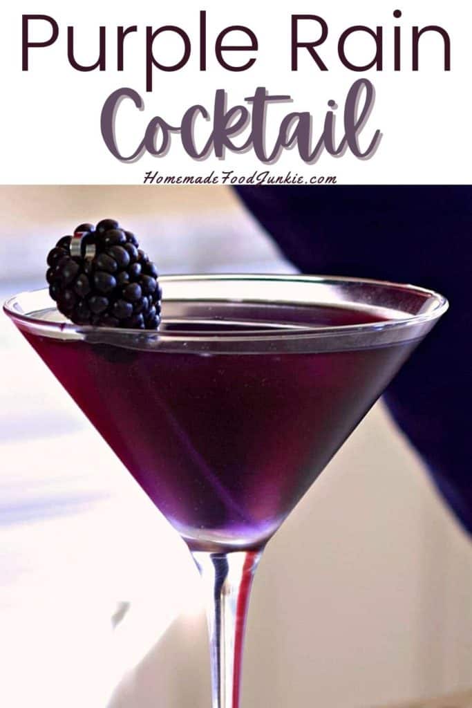 Purple rain cocktail-pin image