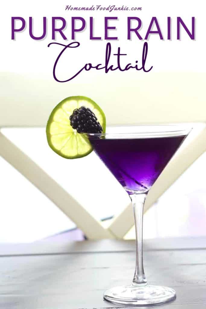 Purple rain cocktail-pin image