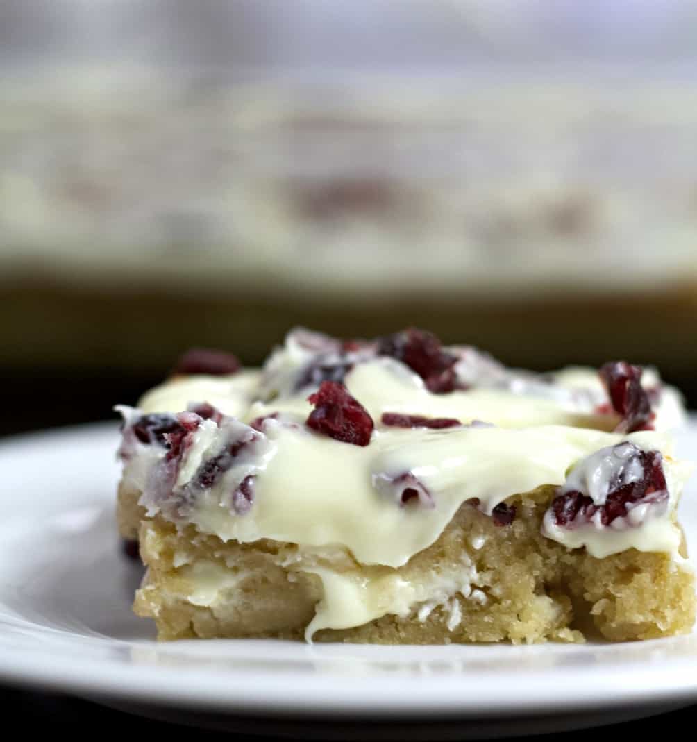 cranberry bliss bar-starbucks copycat