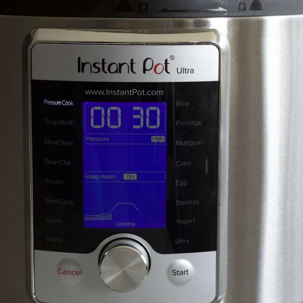 instant pot pinto beans setting