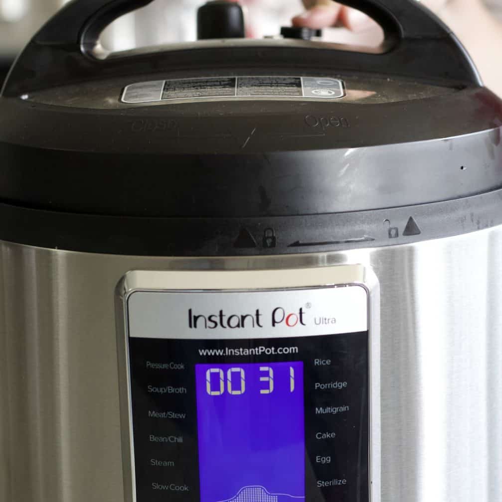 Natural release 30 minutes-then quick release-pinto beans