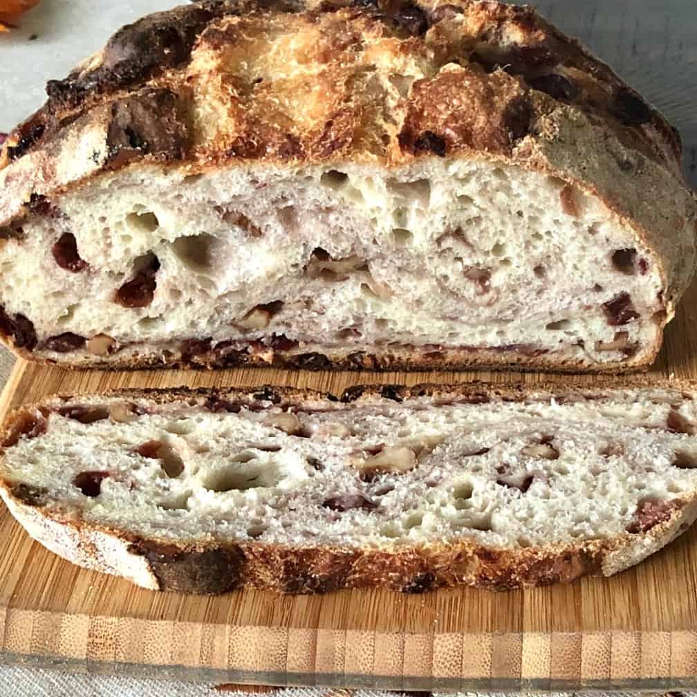Simple Sourdough MultiGrain Bread 18 cranberry walnut bread sourdough recipe