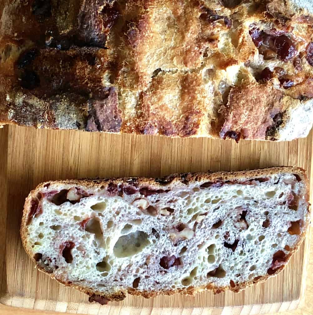 cranberry walnut bread sourdough recipe