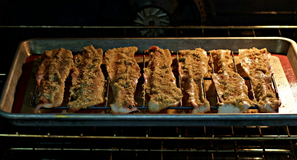 baking candied bacon