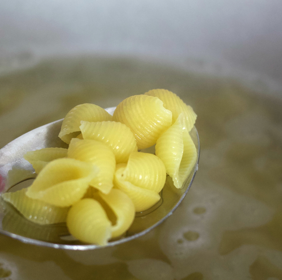 cooked pasta