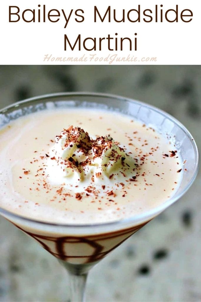 Baileys mudslide martini-pin image