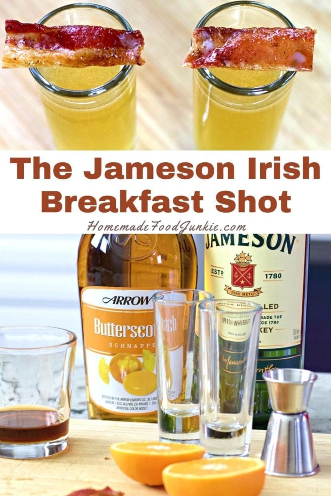 The Jameson Irish breakfast shot-pin image