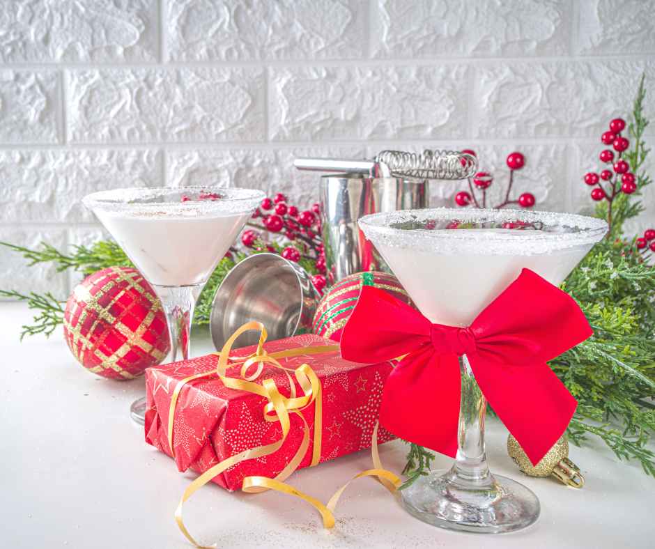 White Winter Rum Drink