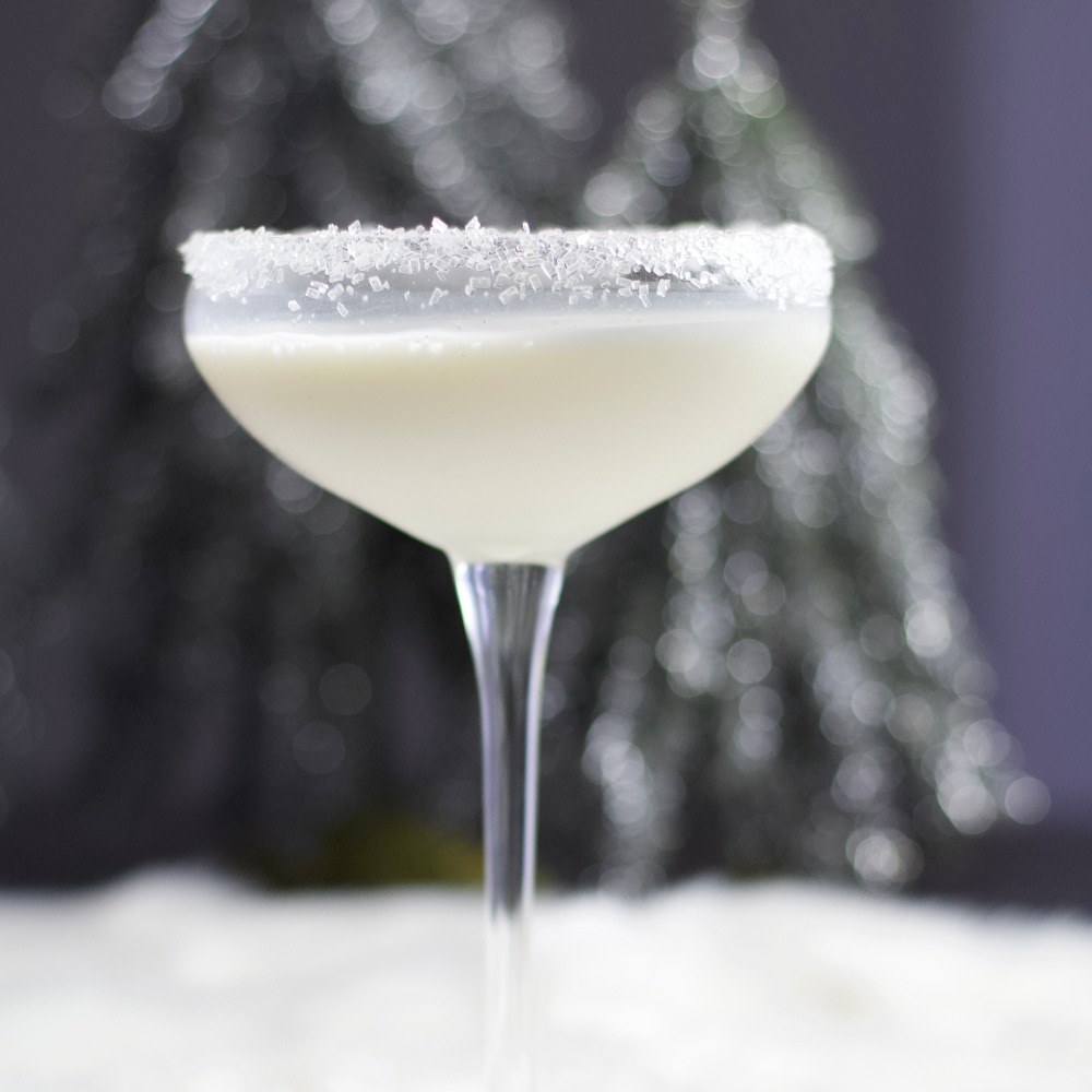 White rum drink with Rumchata