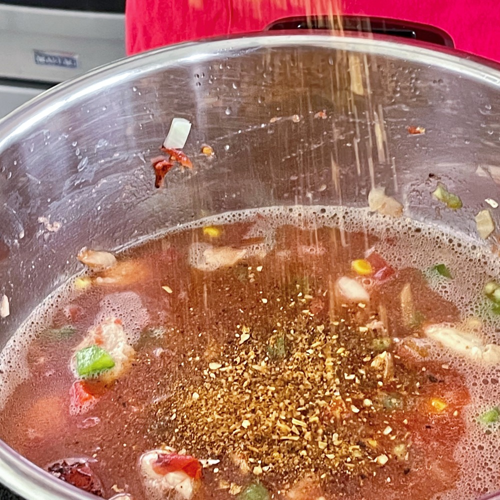 add seasonings
