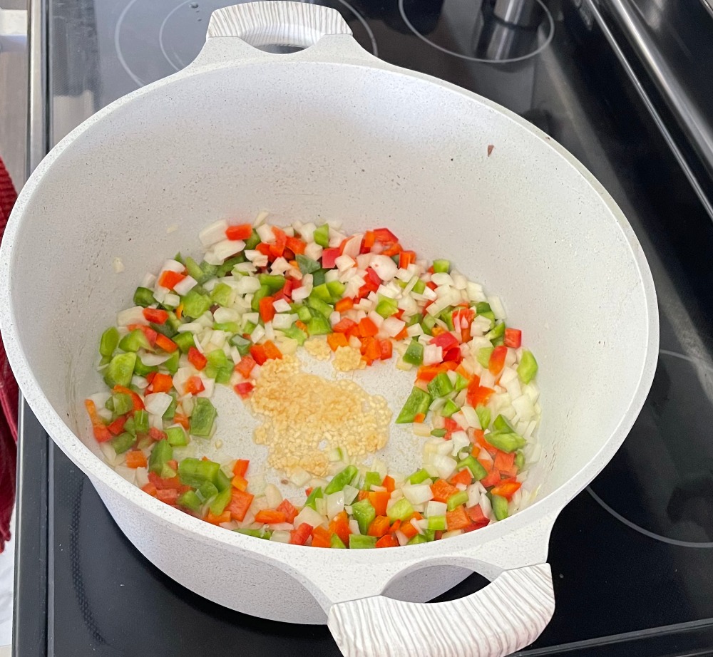 add minced garlic