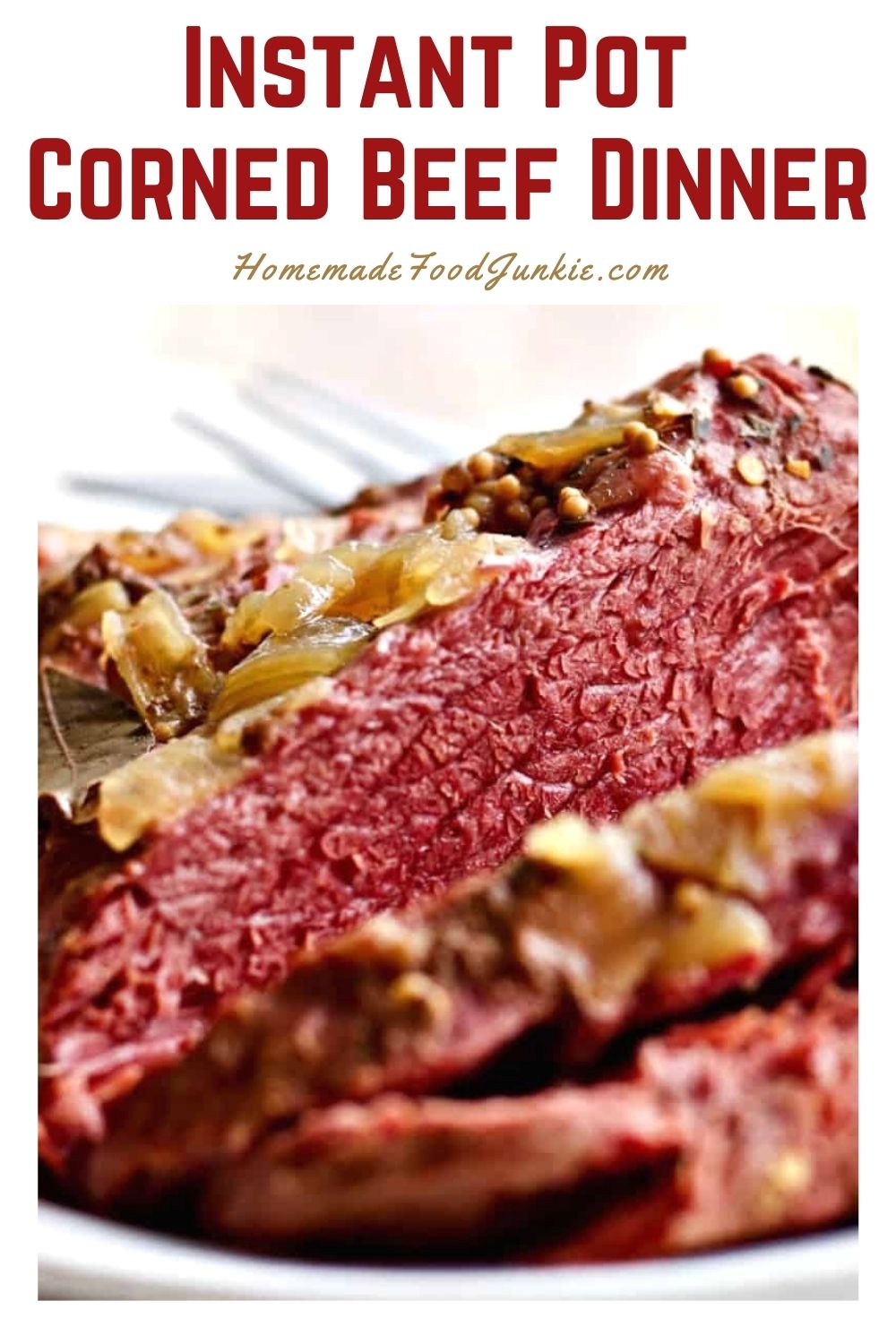 Instant pot corned beef dinner-pin image