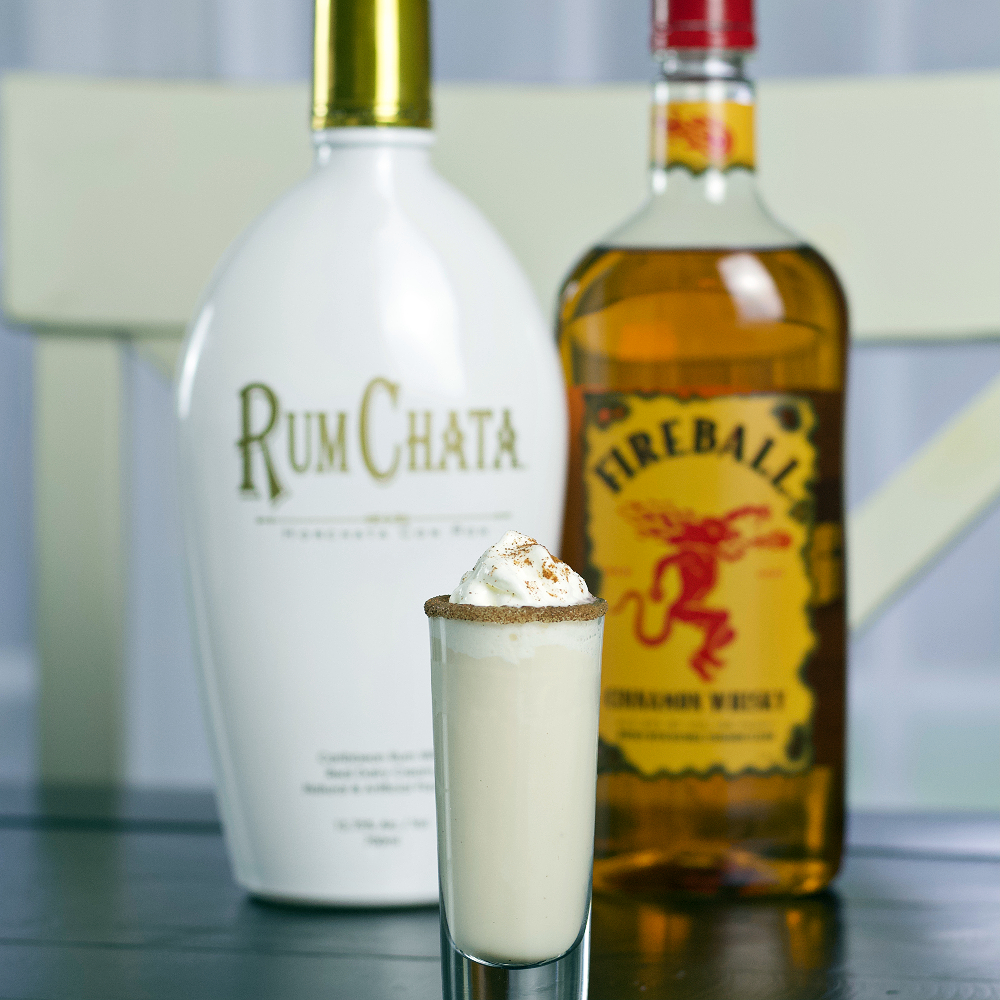 Cinnamon toast crunch shot