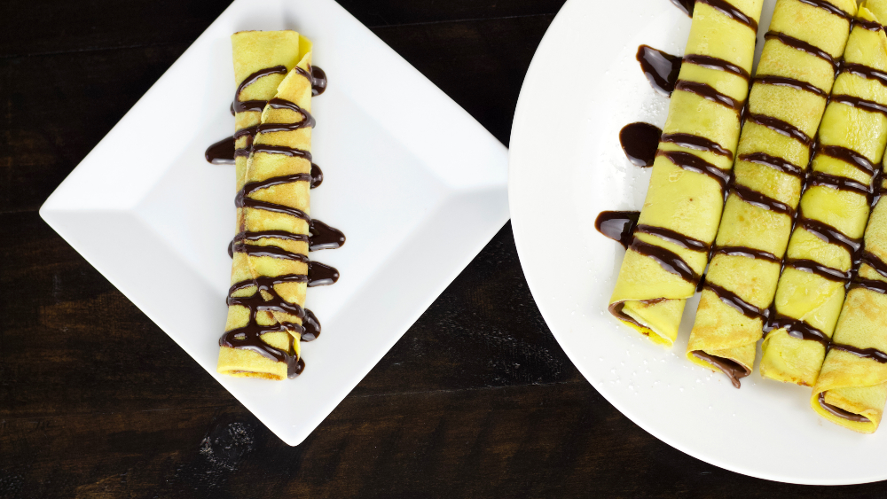 rolled crepes