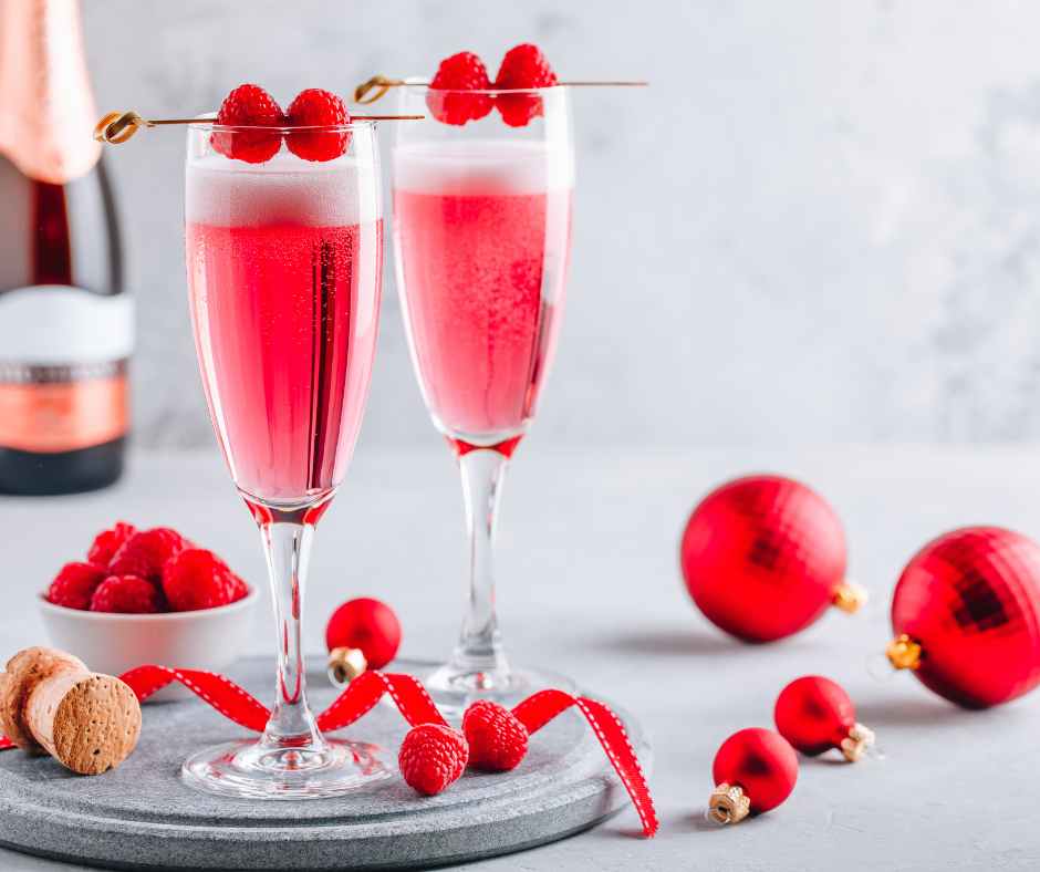 raspberry champagne